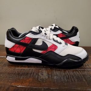 NIKE AIR BO TURF Running Shoes Sneakers Mens 7 - 7.5 DO1791-106 White Black Red
